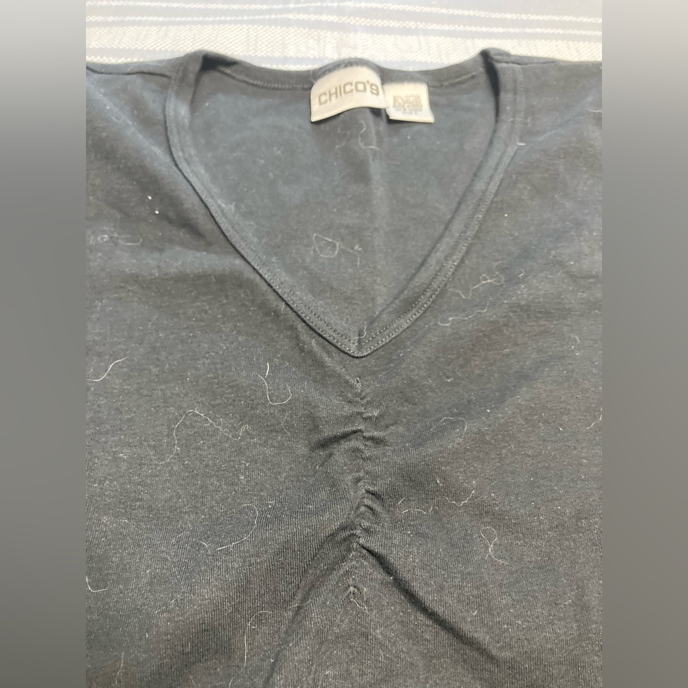 💛TODAY***$10***Chico’s black tank top. - Picture 3 of 4